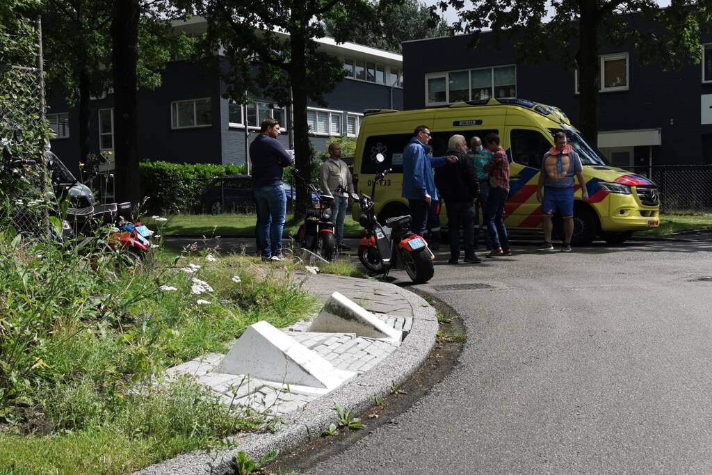 Ongeluk met elektrische scooter