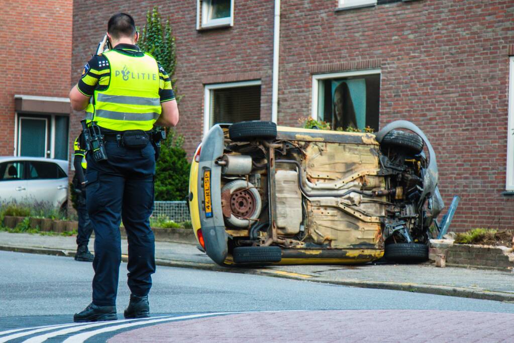 Bestuurster aangehouden door ongeval