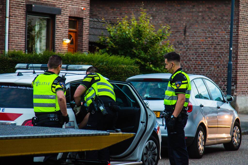 Bestuurster aangehouden door ongeval