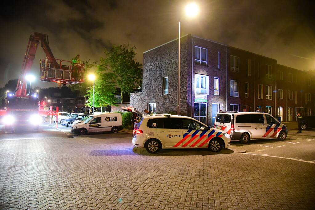 Grote politie inzet na melding woninginbraak