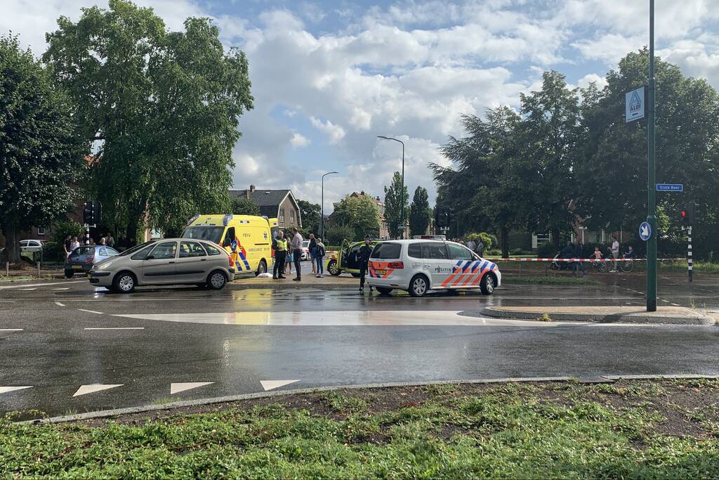Persoon aangehouden bij verkeersongeval