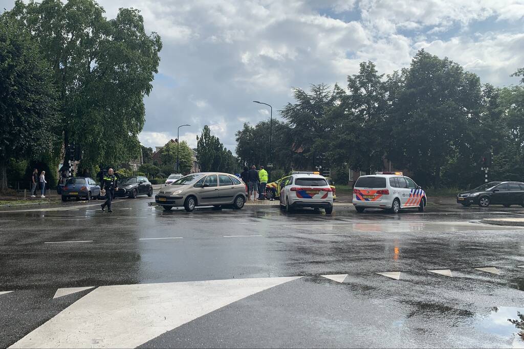 Persoon aangehouden bij verkeersongeval