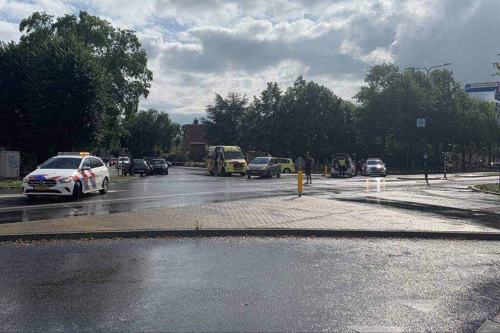 Persoon aangehouden bij verkeersongeval