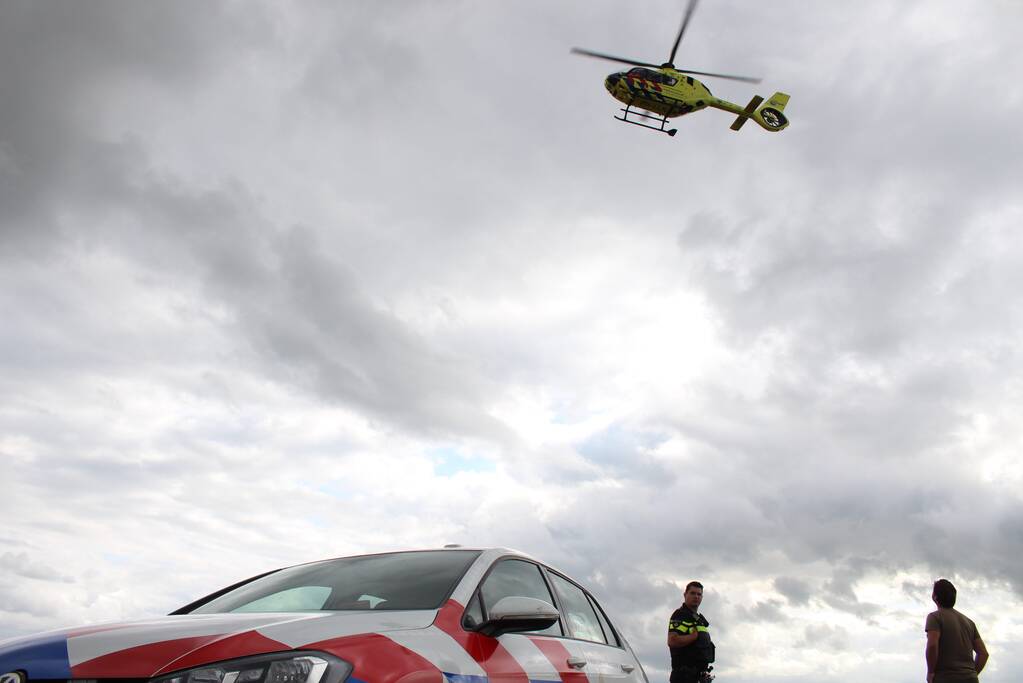 Traumahelikopter ingezet voor incident