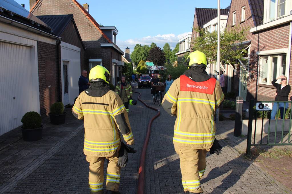Veel giftige rook door brand in Bike Totaal