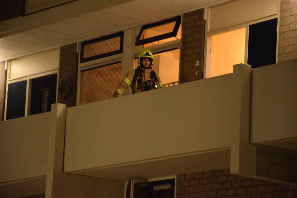 Brand door pannetje op vuur