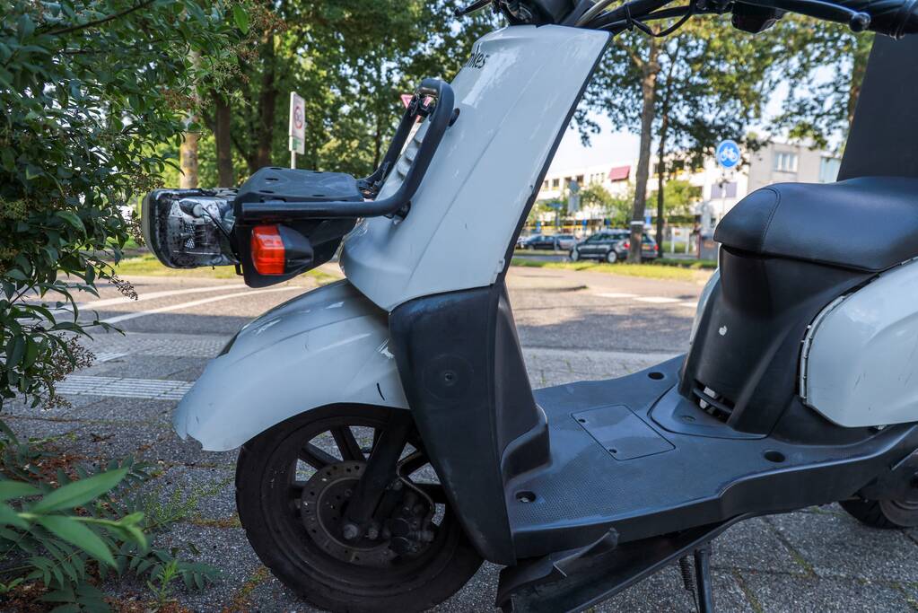 Scooter gestolen tijdens hulpverlening