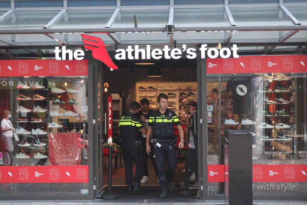 Politie lost waarschuwingsschot bij aanhouding na overval