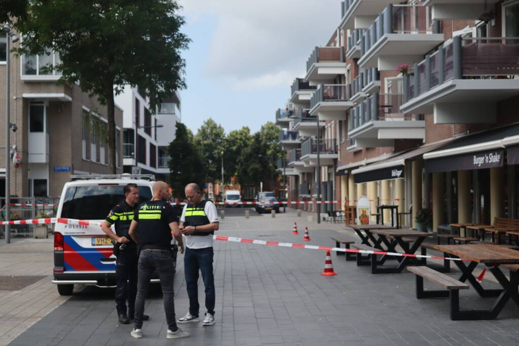 Politie lost waarschuwingsschot bij aanhouding na overval
