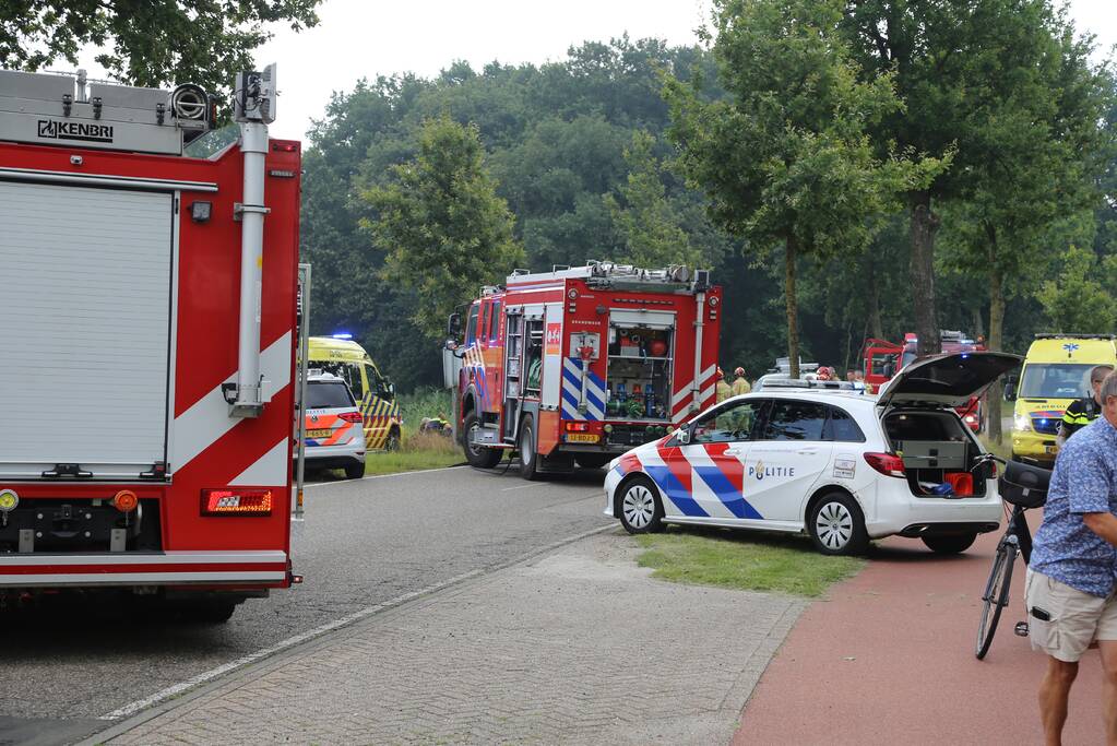 Enorme ravage na frontale botsing