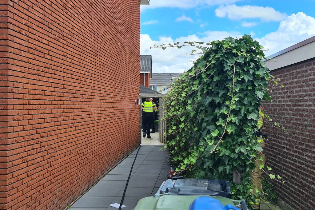 Diepvries veroorzaakt brand in schuur