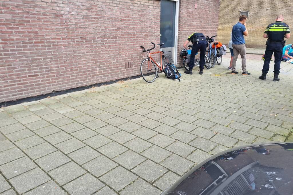 Vrouw gewond na fietsongeluk