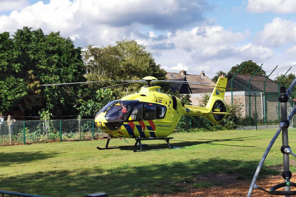 Gebied bij flat afgezet door incident