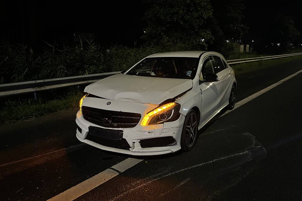 Paard ontsnapt op snelweg na ongeval