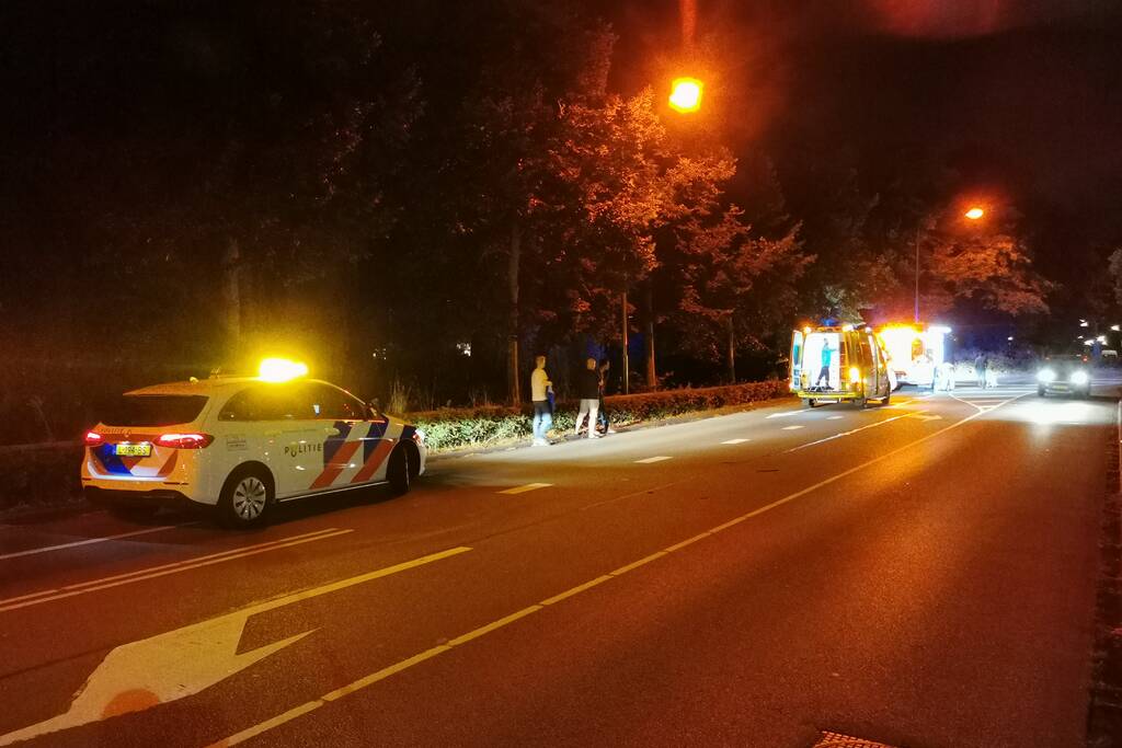 Persoon gewond na te water raking