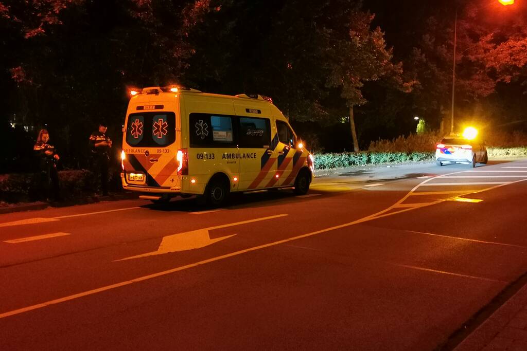 Persoon gewond na te water raking