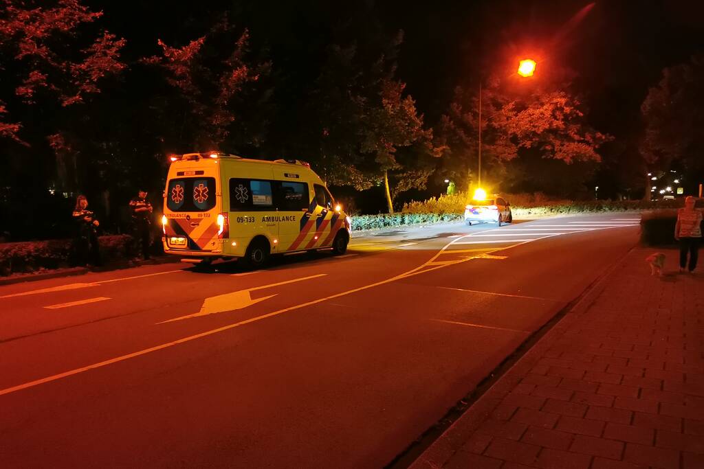 Persoon gewond na te water raking