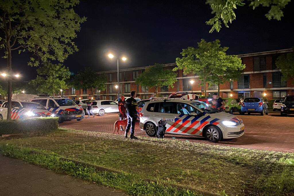 Grote politie-inzet na achtervolging vanuit België