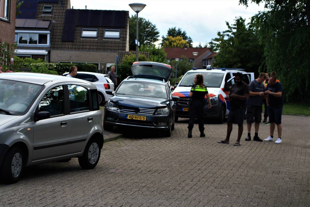 Schade bij kop-staart botsing