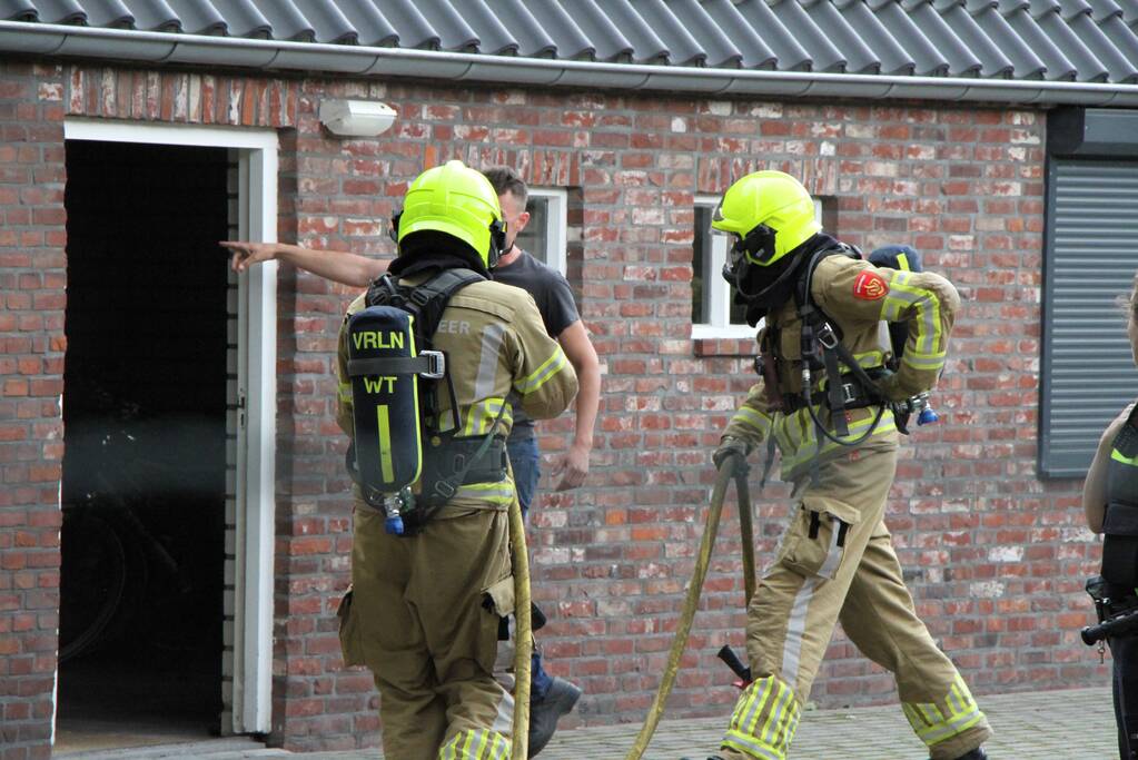 Oplaadkabel veroorzaakt brand in woning