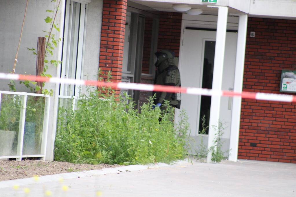 Explosief aangetroffen in woonwijk