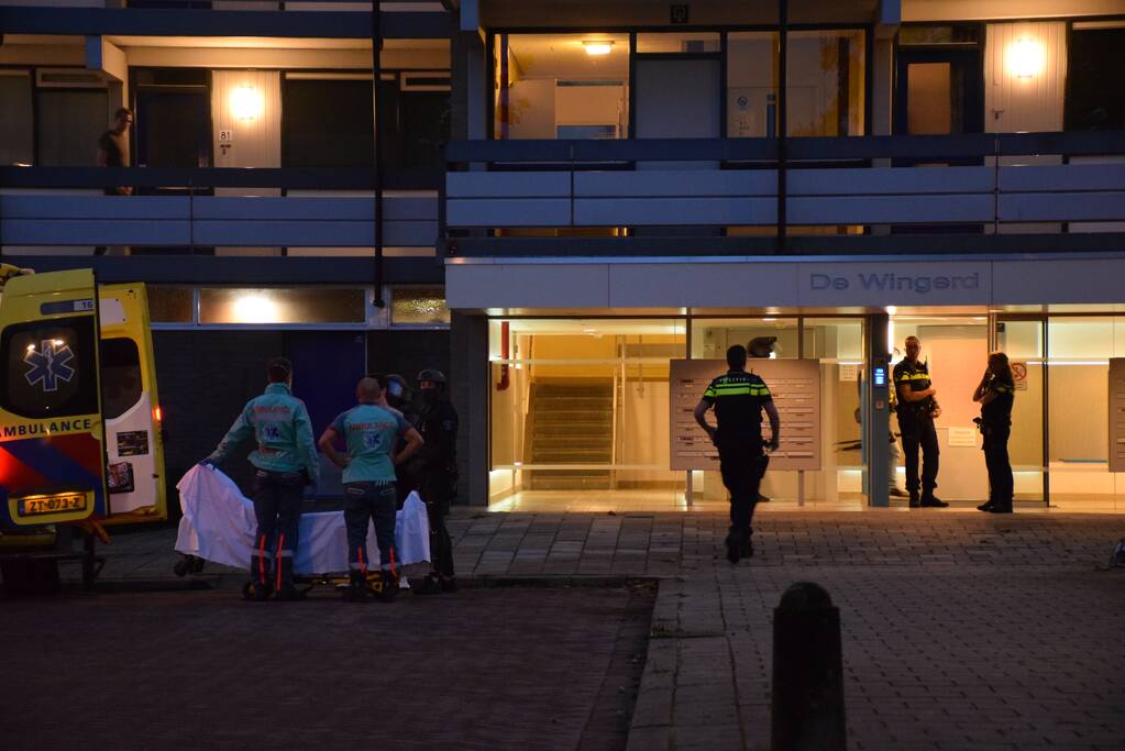 Persoon aangehouden door arrestatieteam