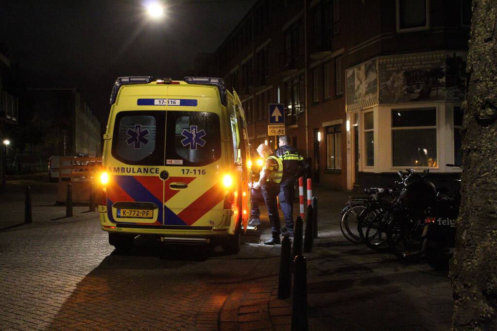 Persoon gewond door woningoverval