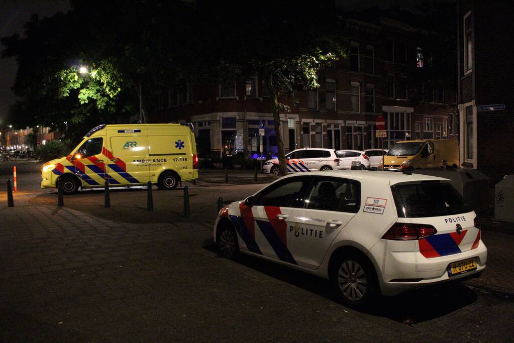 Persoon gewond door woningoverval