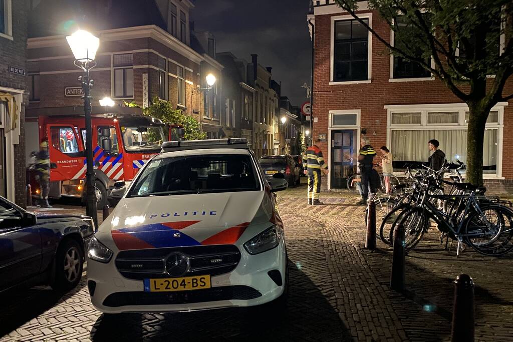 Bewoners schrikken wakker van woningbrand
