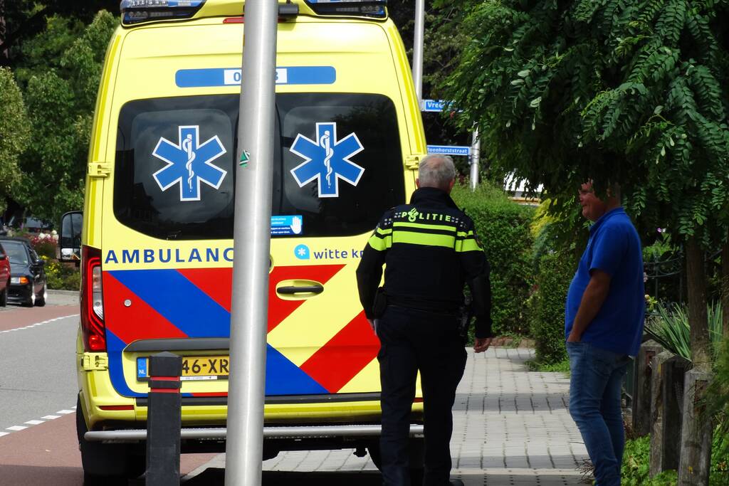 Scooterrijdster gewond door val