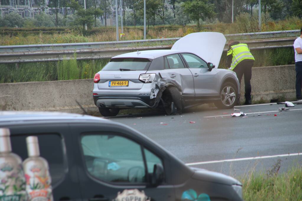Meerdere gewonden bij zware aanrijding