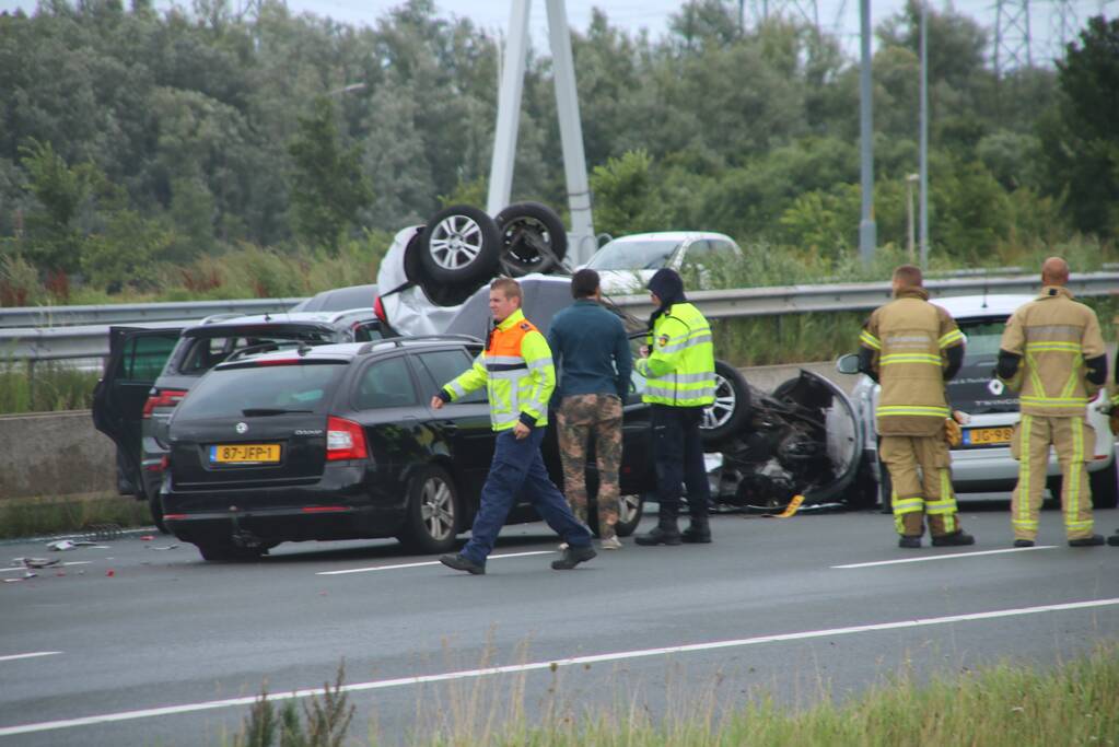 Meerdere gewonden bij zware aanrijding