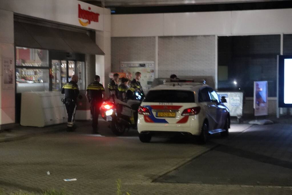 Persoon aangehouden na heterdaad inbraak op tankstation