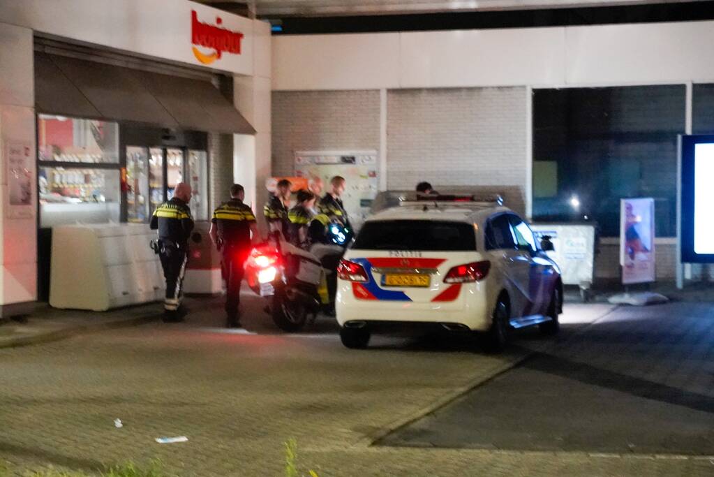 Persoon aangehouden na heterdaad inbraak op tankstation