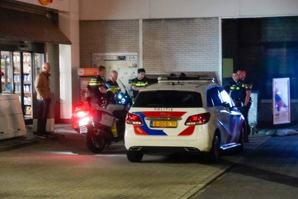 Persoon aangehouden na heterdaad inbraak op tankstation