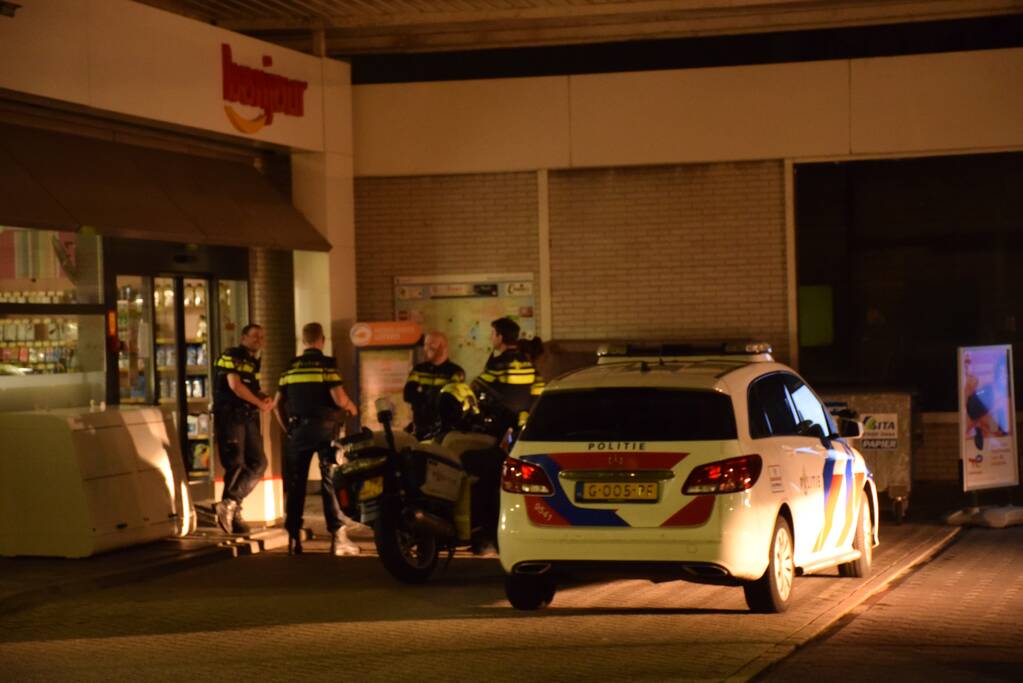 Persoon aangehouden na heterdaad inbraak op tankstation