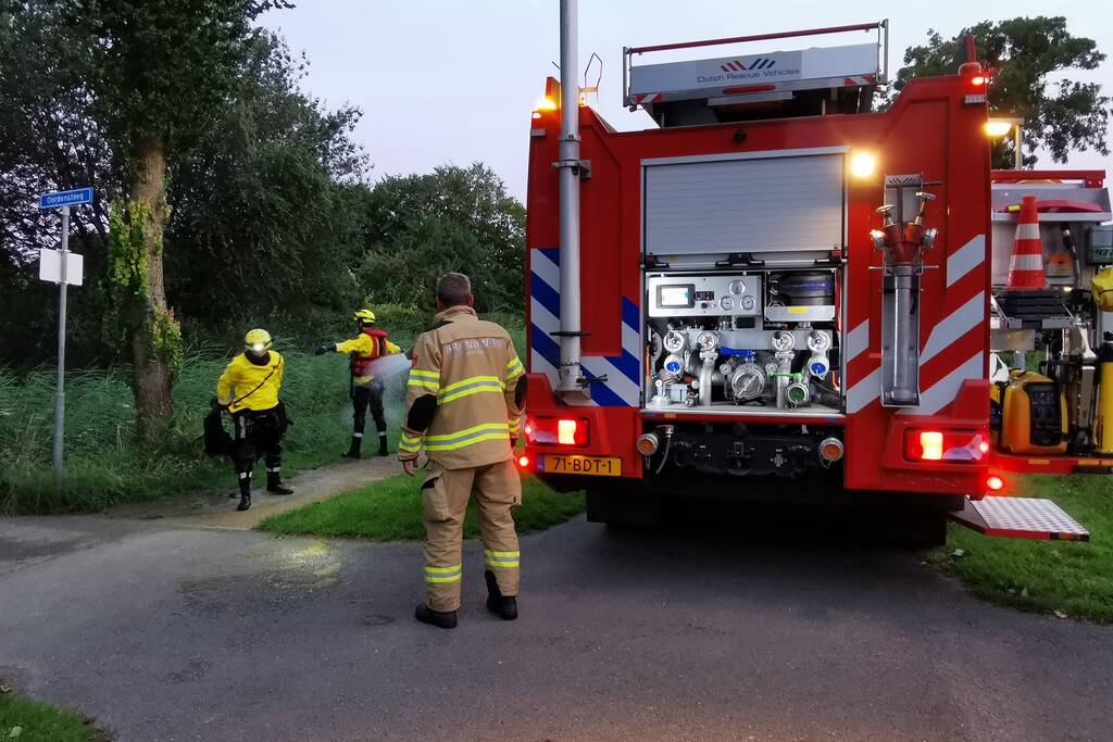Zoektocht naar bestuurder motorscooter
