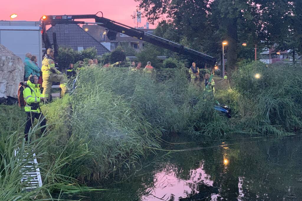 Zoektocht naar bestuurder motorscooter