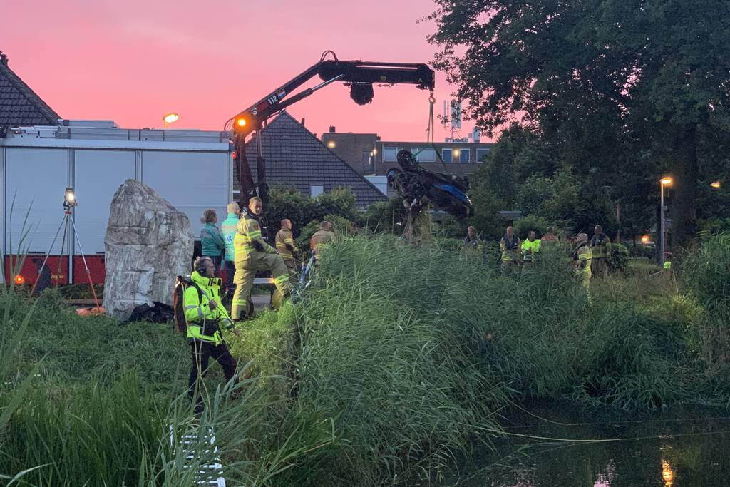 Zoektocht naar bestuurder motorscooter