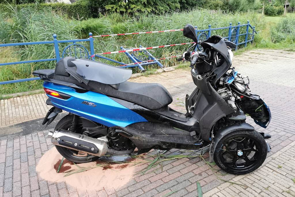 Zoektocht naar bestuurder motorscooter