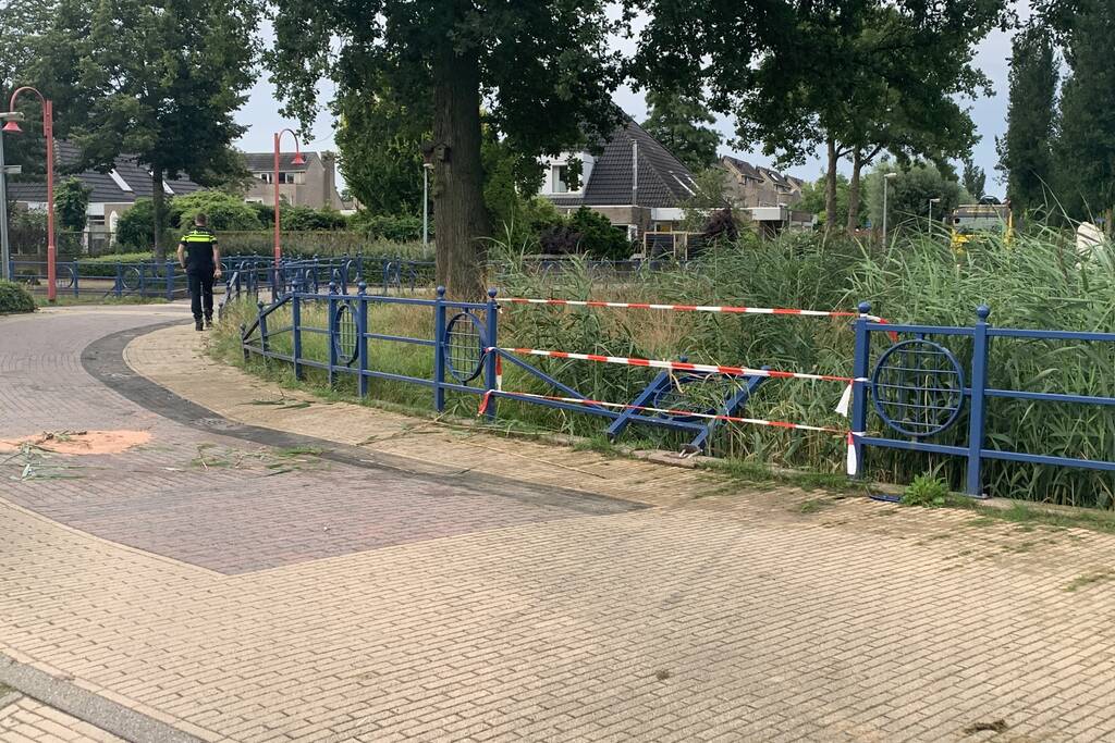 Zoektocht naar bestuurder motorscooter