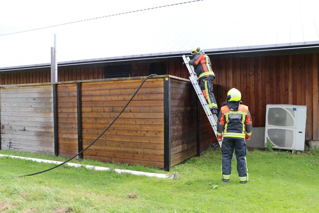 La Place ontruimd door brand