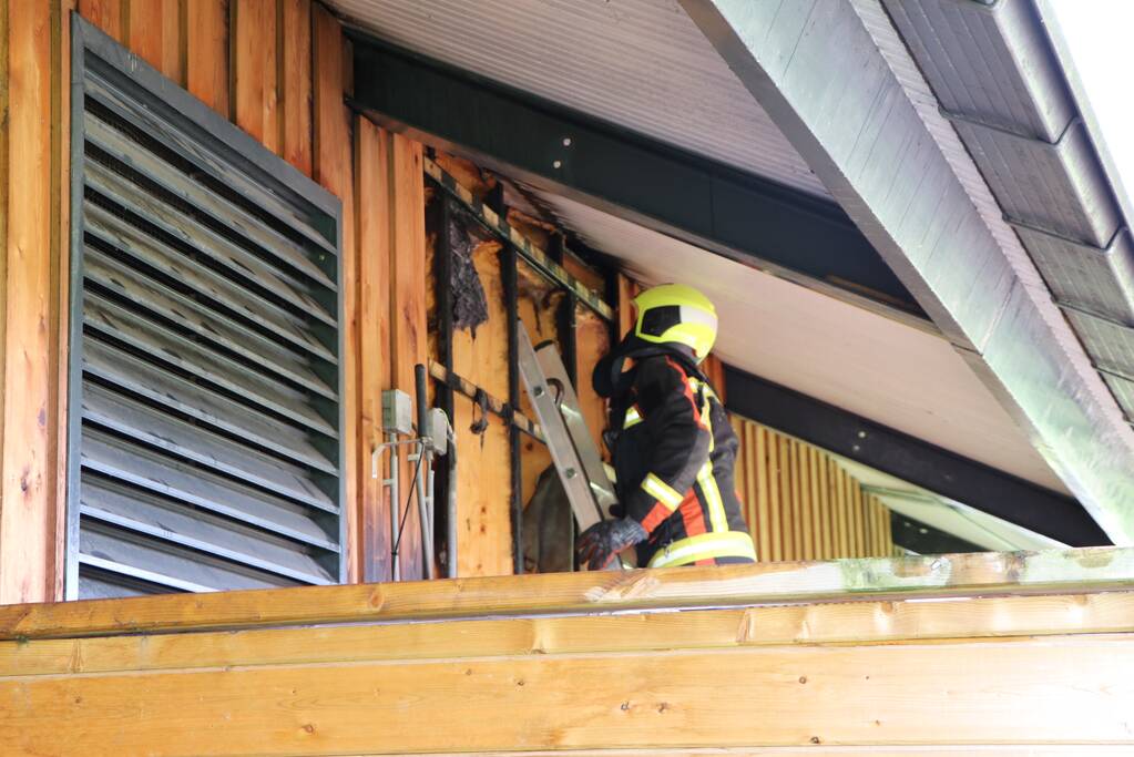 La Place ontruimd door brand