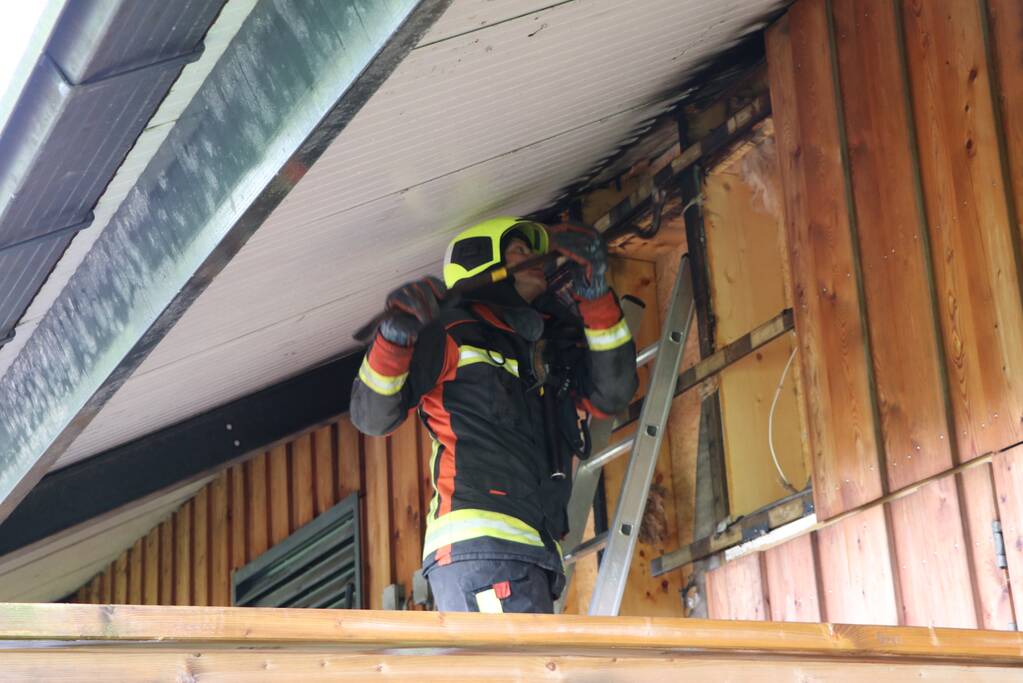 La Place ontruimd door brand