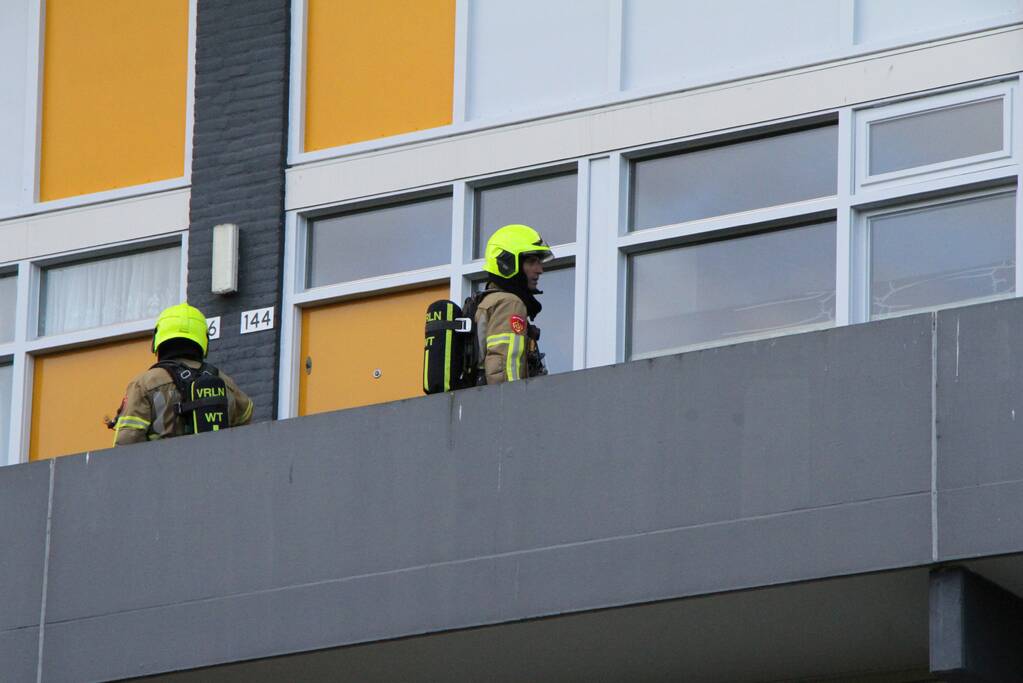Brandweer doet onderzoek naar gaslucht