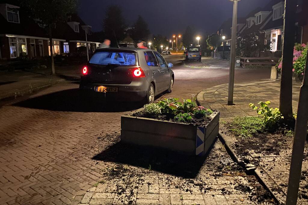 Forse schade bij eenzijdig ongeval in woonwijk