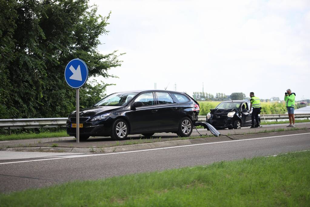 Aanrijding tussen meerdere voertuigen