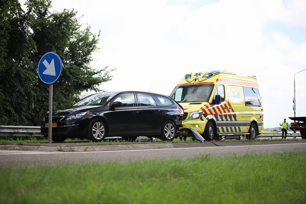 Aanrijding tussen meerdere voertuigen