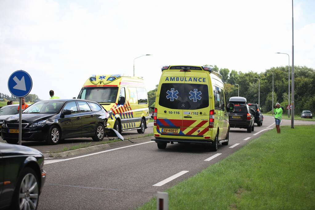 Aanrijding tussen meerdere voertuigen