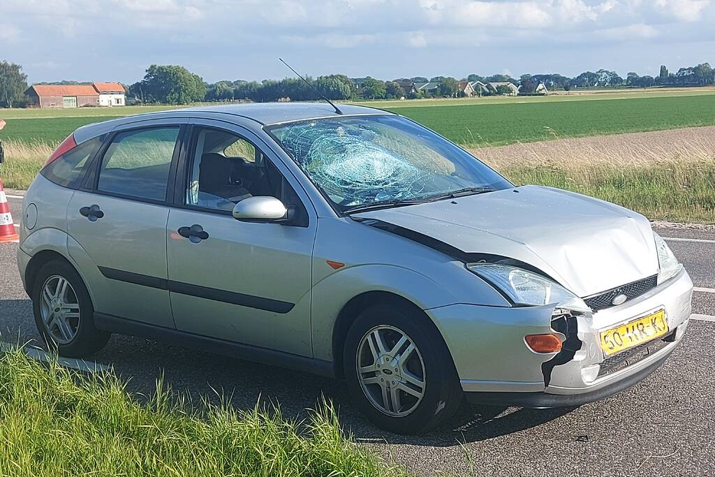 Flinke schade bij kop-staart botsing